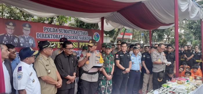 Memusnahkan Barang Bukti Hasil Tangkapan, di rebus