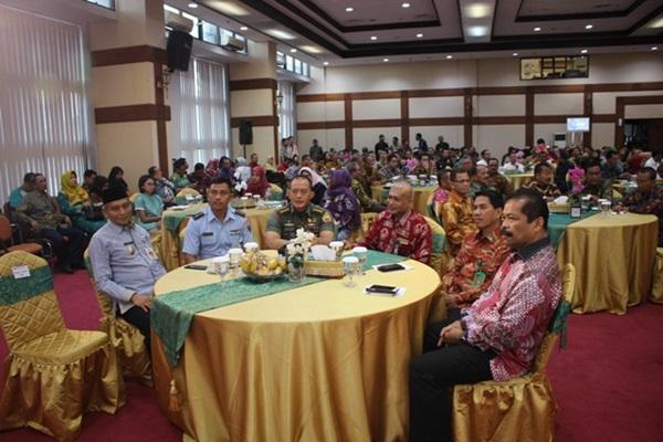 Kasrem 031/WB Hadiri Pertemuan Tahunan Bank Indonesia Provinsi Riau Tahun 2019 