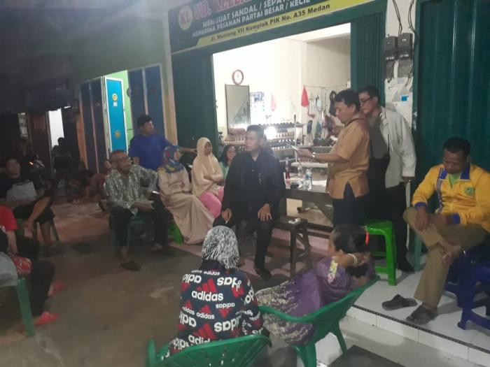 Kapolsek Medan Area Damaikan Keributan Antar Tetangga