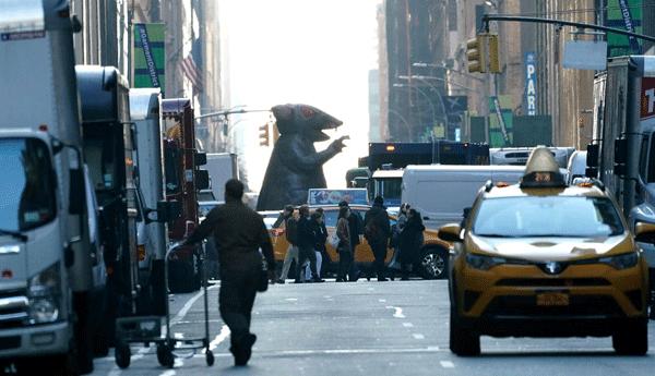 Kota New York di "Teror" Dengan Tikus Raksasa