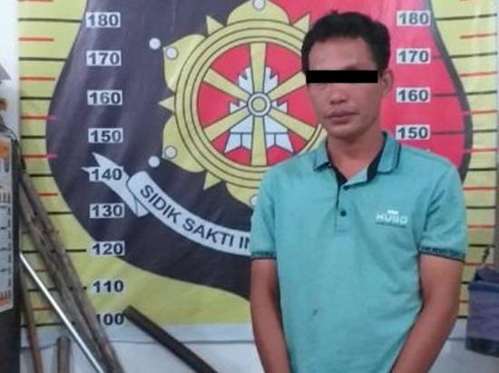 Sat Reskrim Polsek Tanah Jawa Ringkus Pengedar Ganja