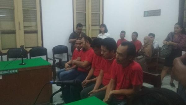 Terlibat Pemerasan, 4 Oknum Personil Polsek Medan Area Diganjar 6 Bulan Penjara