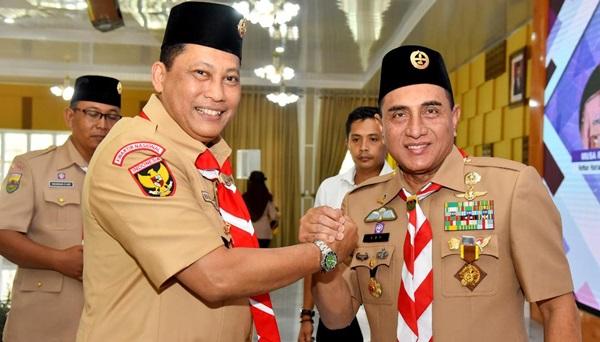 Lantik Mabida dan Kwarda Pramuka Sumut, Budi Waseso Ajak Bangkitkan Pramuka