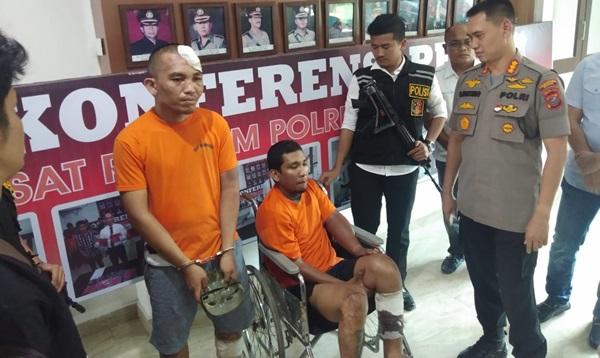Jambret Handphone Kepala Ombudsman Sumut, Dua Pria di Medan Dilumpuhkan Polisi