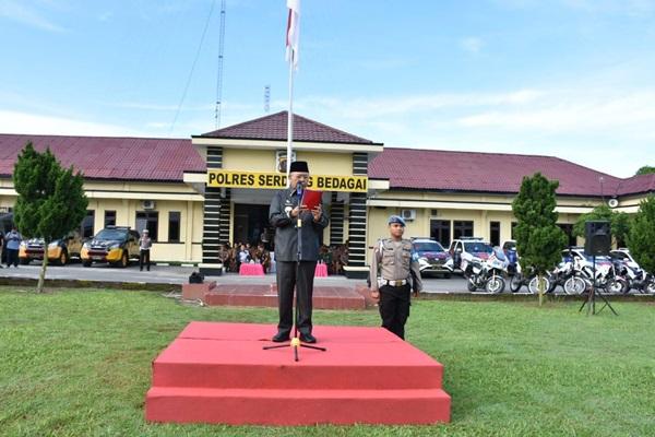 Bupati Soekirman Pimpin Apel Gelar Pasukan Operasi Lilin 2019