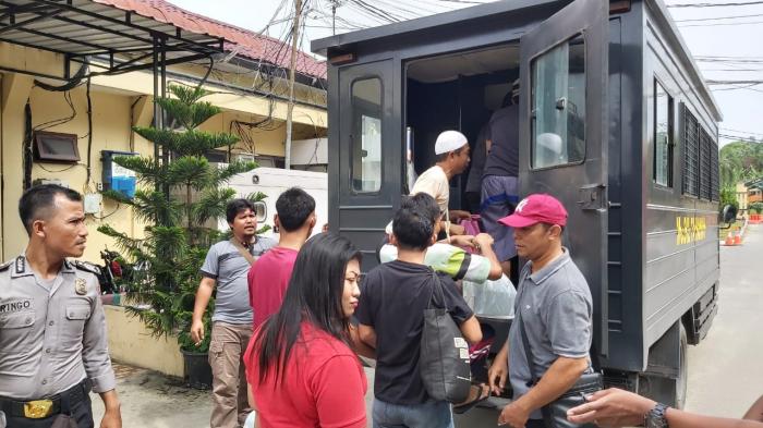 Sat Narkoba Polres Sergai Titip Tahanan 58 Orang ke LP