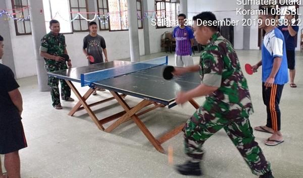 Babinsa Sibolangit : Mari Olah Raga Jaga Kebugaran