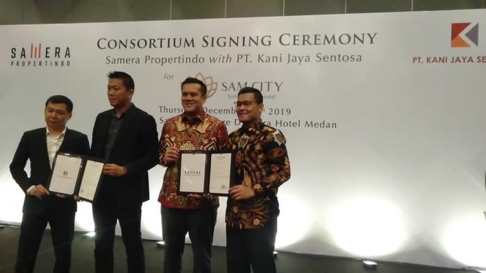 Join Dengan Putra Menteri, Samera Propertindo Bangun Komplek Di Kawasan Padat Penduduk