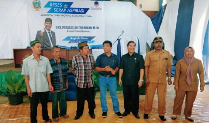 Warga Angkola Timur dan Sipirok Minta Pemerintah Perbaiki Tanggul Irigasi Yang Rusak