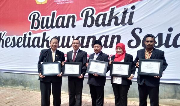 YAFSI, Wakili Sumut Terpilih Sebagai Lembaga Kesejahteraan Sosial (LKS) Teladan 2019