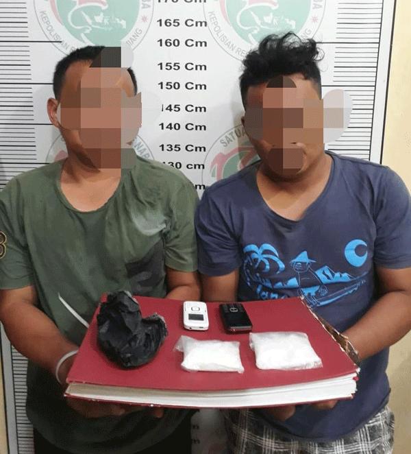 Tim Satres Narkoba Polres Aceh Tamiang Bekuk Dua Pemilik Narkoba 