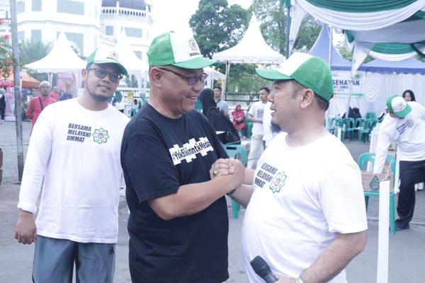 Akhyar Lepas Jalan Sehat Syariah  AMTAS