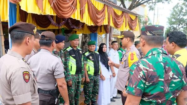 Tinjau Pos Pam Natal dan Tahun Baru, Kapolres Tanjungbalai : Saat Ini Kondisi Aman dan Kondusif