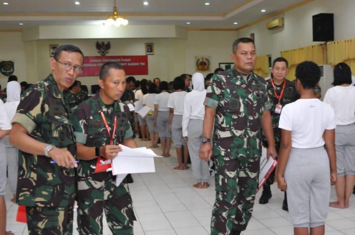 Kasum TNI :  Penerimaan Calon Prajurit Perwira Karier TNI Bebas KKN
