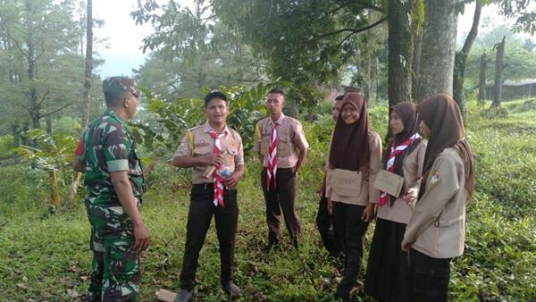 Koramil 03/ Sibolangit Bina wawasan Kebangsaan ke Pelajar