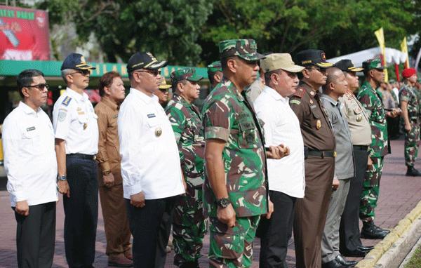 Akhyar Hadiri Apel Pasukan Operasi Lilin Toba 2019
