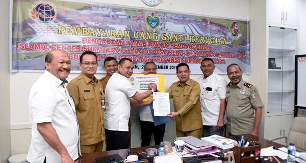 Pemprovsu Bangun Islamic Centre di Kecamatan Batang Kuis