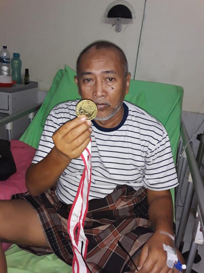 Divonis Gagal Ginjal,  Mantan Pemain PSMS Sugito, Butuh Uluran Dana