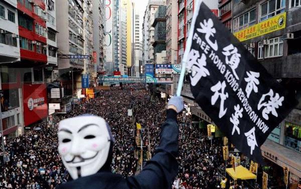 Aksi Demo di Hongkong Guna Baju Serba Hitam, Apa Tujuannya...?