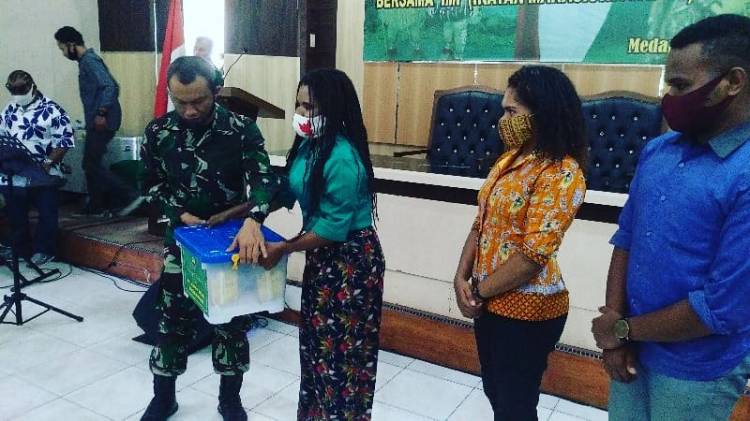 Dandim 0201/BS Siapkan Diri Sebagai Orang Tua Asuh Buat Mahasiswa Papua di Medan