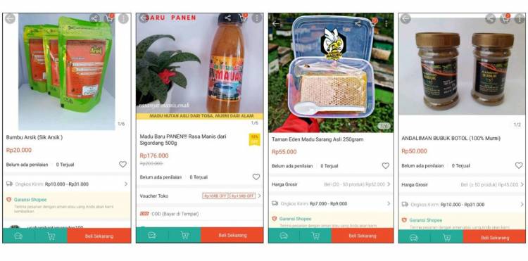 Produk UMKM di Tapanuli Binaan TPL Kini Online di Shopee