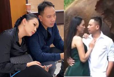 Menunjukkan Kemesraan Vicky Prasetyo dan Kalina Ocktaranny