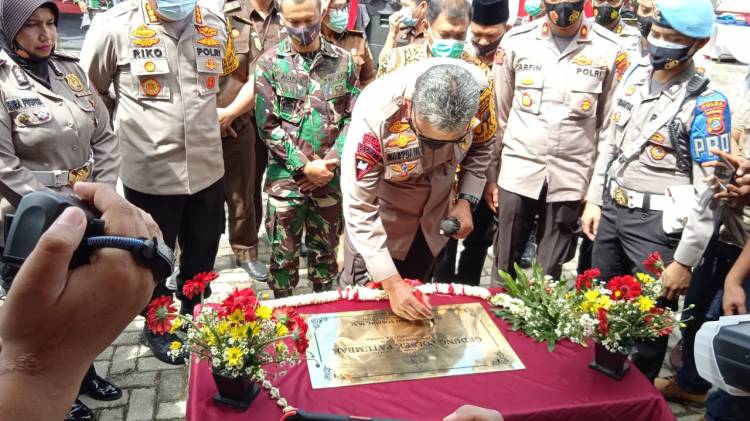 Resmikan Mako Polsek Patumbak, Kapolda Sumut: Gedung Baru Semangat Baru