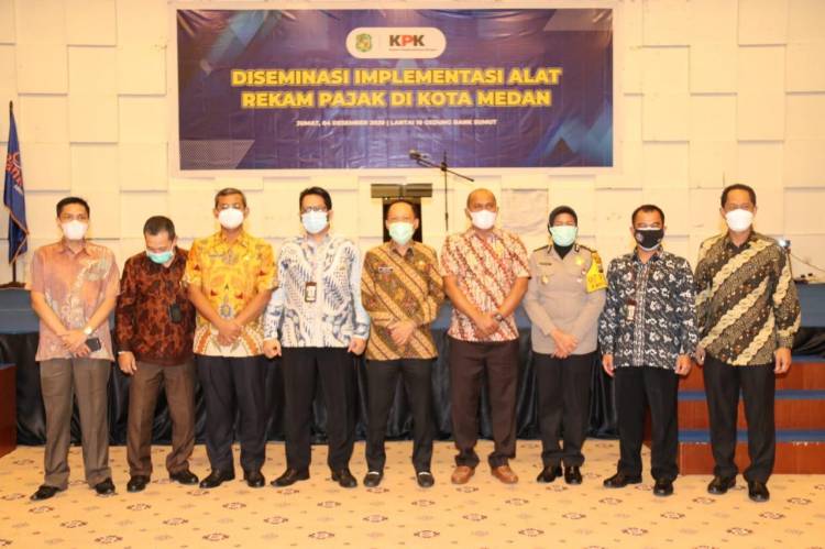 Pemko Medan Bersama KPK & Kejari Medan Gelar Diseminasi Implementasi Alat Rekam Pajak