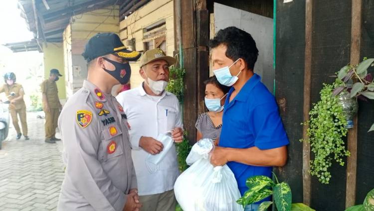 Kapolsek Sunggal 'Pupuk Toleransi Agama' Turun Kelapangan Berbaur Ke Masyarakat