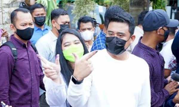 Hasil Quick Count Menantu Jokowi di Pilkada Medan