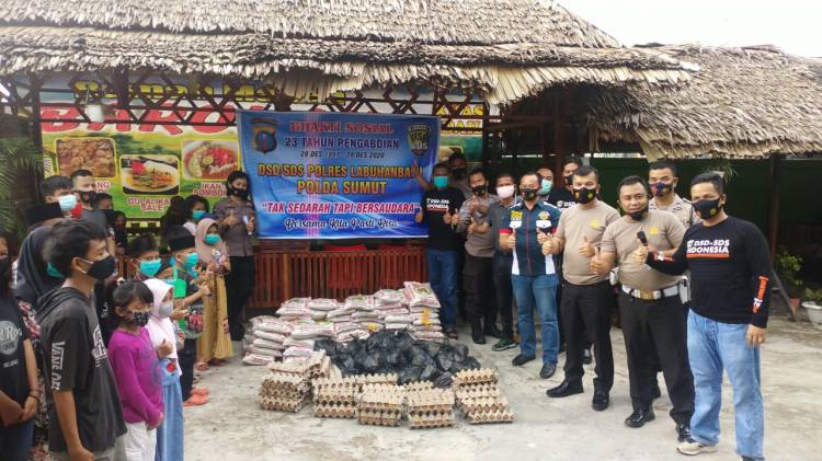 Polres Labuhanbatu Gelar Bhakti Sosial