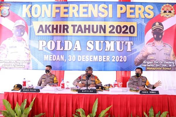 53 Anggota Polisi di Sumut Dipecat Sepanjang 2020, Paling Banyak Terlibat Narkotika