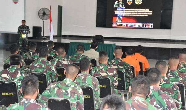 Danrem 023/KS Buka Latihan Penanggulangan Bencana TA 2020