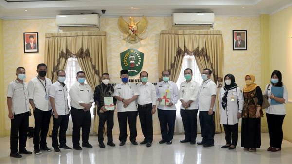 Pemko PSP Terima Sertifikat Aset