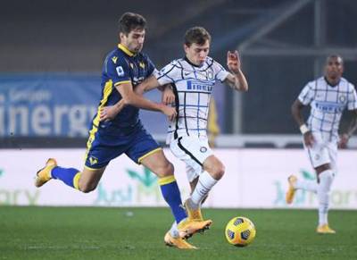 Bertandang ke Markas Hellas Verona, Inter MIlan  Peroleh 33 poin
