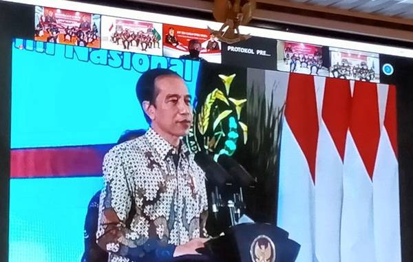 Presiden Jokowi  : Kepercayaan Publik Kepada Lembaga Penegak Hukum Harus Ditingkatkan