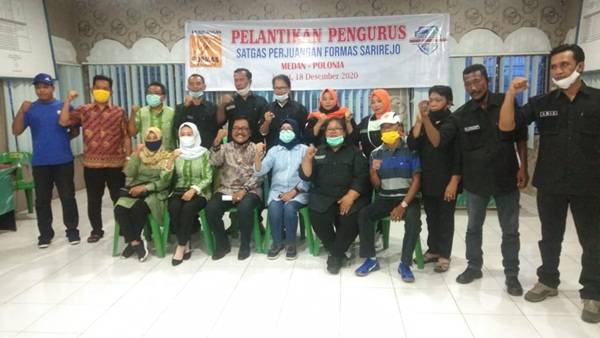 Satgas Perjuangan Formas Sarirejo Dikukuhkan