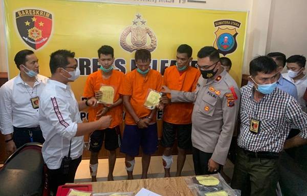 Selama Sepekan, Polsek Patumbak Lumpuhkan 4 Pelaku Curanmor