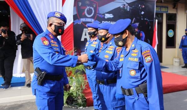 Kapoldasu Rayakan Hari Jadi Polairud ke 70 Secara Virtual