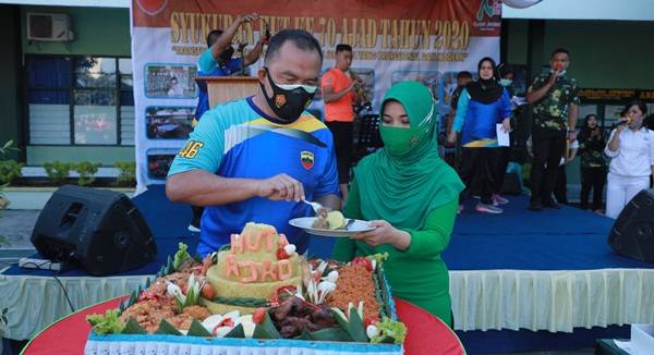 Ajendam I/BB Gelar Syukuran HUT Ke-70 Ajudan Jenderal TNI Angkatan Darat