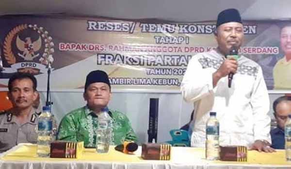 DPRD DS: Rentan Penularan Penyakit Kulit, Sangat Layak Rutan Labuhan Deli Pindah