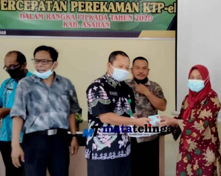 Rakor Percepatan Perekaman KTP-El  Dalam Rangka Pilkada Asahan Dihadiri Plh Bupati
