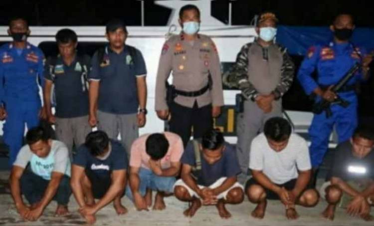 Kronologis Terjaringnya 6 Nelayan Simeulue oleh Polisi