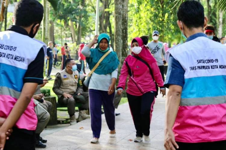 Tim Satgas Covid 19 Kota Medan Imbau Warga Disiplin Prokes