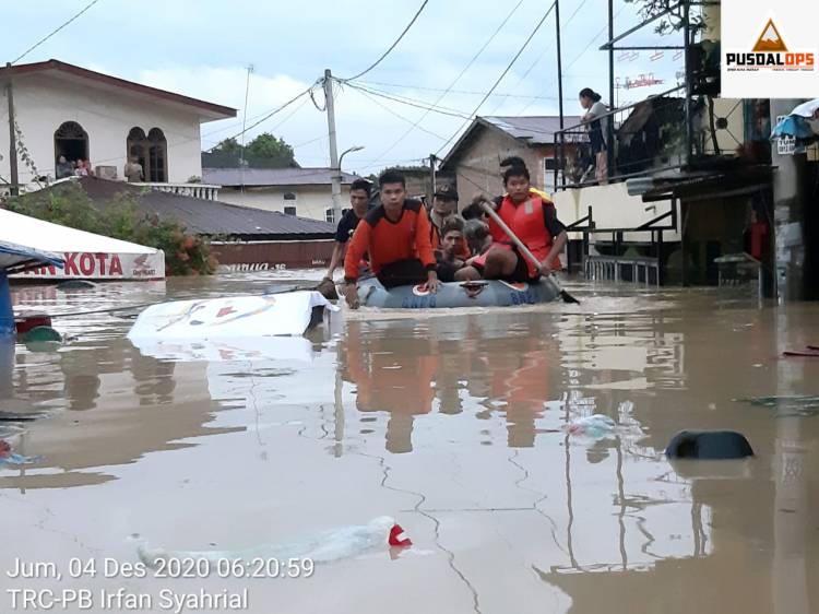 7 Kecamatan, 2.773 Rumah di Medan Direndam Banjir
