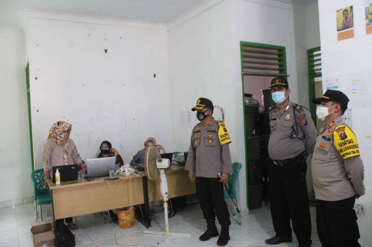 Pasca Pilkada, Kapolres Sergai Cek Kondisi Logistik Pilkada Di PPK Kecamatan