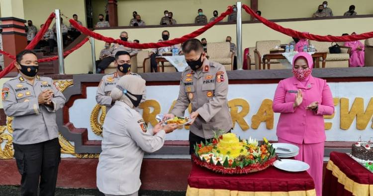 Kasetukpa Lemdiklat Polri Pimpin Acara Syukuran HUT KORPRI ke-49