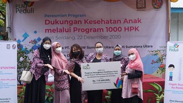 AIMI Bantu Warga Cegah Anak Stunting