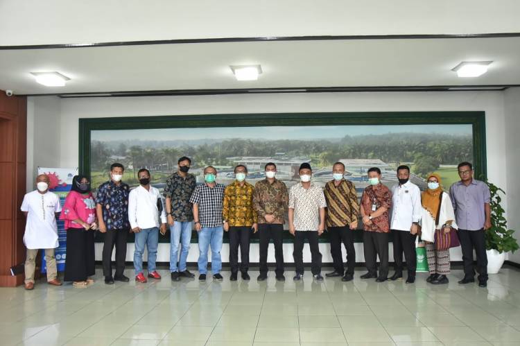 Dirut PDAM Tirtanadi Menerima Audiensi PWI Sumut