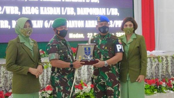 Kolonel Cpm Daniel Prakoso Resmi Jabat Komandan Polisi Militer Kodam I/BB